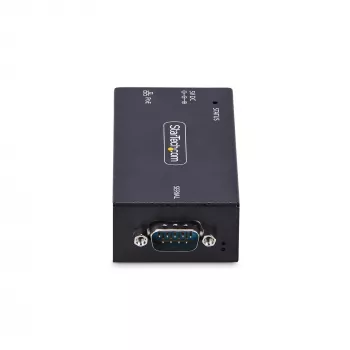 StarTech.com 1 prievado nuosekliojo prievado į Ethernet adapteris, 802.3af PoE IP nuosekliojo įrenginio serveris nuotoliniams RS232 įrenginiams, montuojamas ant sienos/DIN bėgio, RJ45 LAN į DB9 nuosekliosios sąsajos keitiklis, TAA