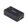 StarTech.com 1 prievado nuosekliojo prievado į Ethernet adapteris, 802.3af PoE IP nuosekliojo įrenginio serveris nuotoliniams RS232 įrenginiams, montuojamas ant sienos/DIN bėgio, RJ45 LAN į DB9 nuosekliosios sąsajos keitiklis, TAA