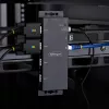 StarTech.com 4 prievadų nuosekliojo prievado į Ethernet adapteris, IP nuosekliojo prievado įrenginių serveris nuotoliniams RS232 įrenginiams, montuojamas ant sienos/DIN bėgio, metalinis korpusas, RJ45 LAN į DB9 nuoseklųjį keitiklį