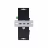 StarTech.com 2 prievadų serijinis į Ethernet adapteris, IP serijinių įrenginių serveris nuotoliniams RS232 įrenginiams, montuojamas ant sienos/DIN bėgio, metalinis korpusas, RJ45 LAN į DB9 serijinis keitiklis