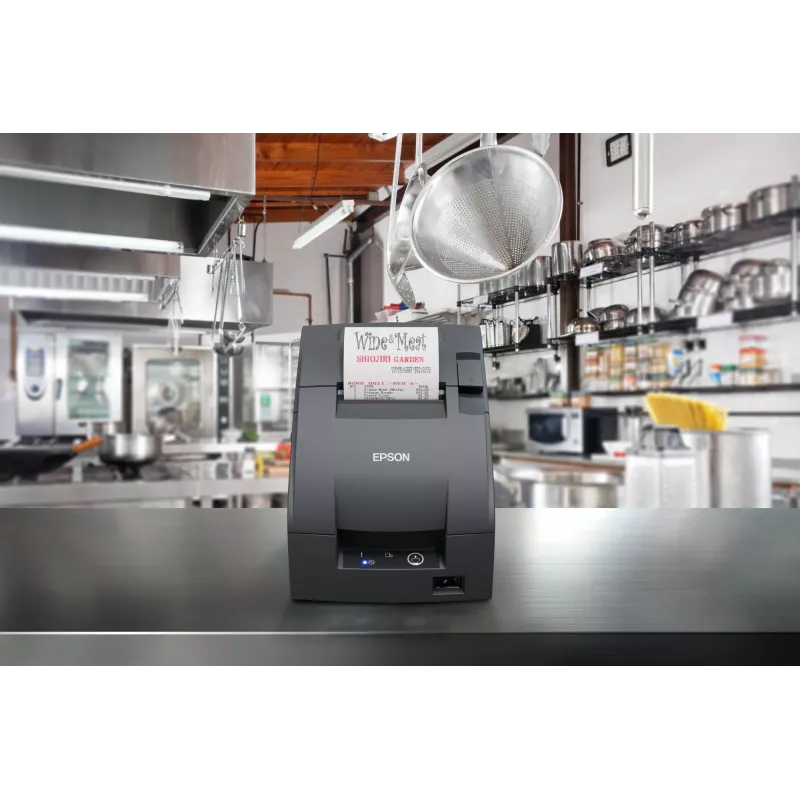 Kasos kvitų spausdintuvas Epson TM-U220IIB Serial PS NE Sensor ECW