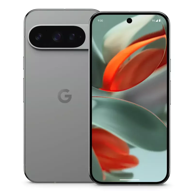 Išmanusis telefonas Google Pixel 9 Pro XL — 6,8 colio OLED, 16 GB RAM, 128 GB, 5G, IP68, 5060 mAh, Žalia