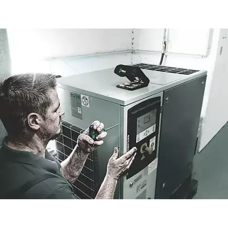 Veržliaraktis Wera 05023471001 Reketinis 17 dalių Juodas Žalias