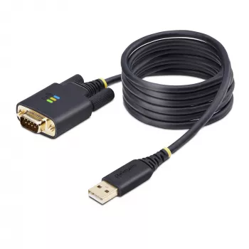 StarTech.com USB į RS232 adapterio laidas, 2 m, USB-A į DB9, FTDI, COM išlaikymas, ESD apsauga