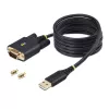 StarTech.com USB į RS232 adapterio laidas, 2 m, USB-A į DB9, FTDI, COM išlaikymas, ESD apsauga