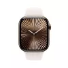Išmanusis laikrodis Apple Watch Series 10 GPS + Cellular 46 mm auksinis titano korpusas su Starlight Sport Band dirželiu M/L