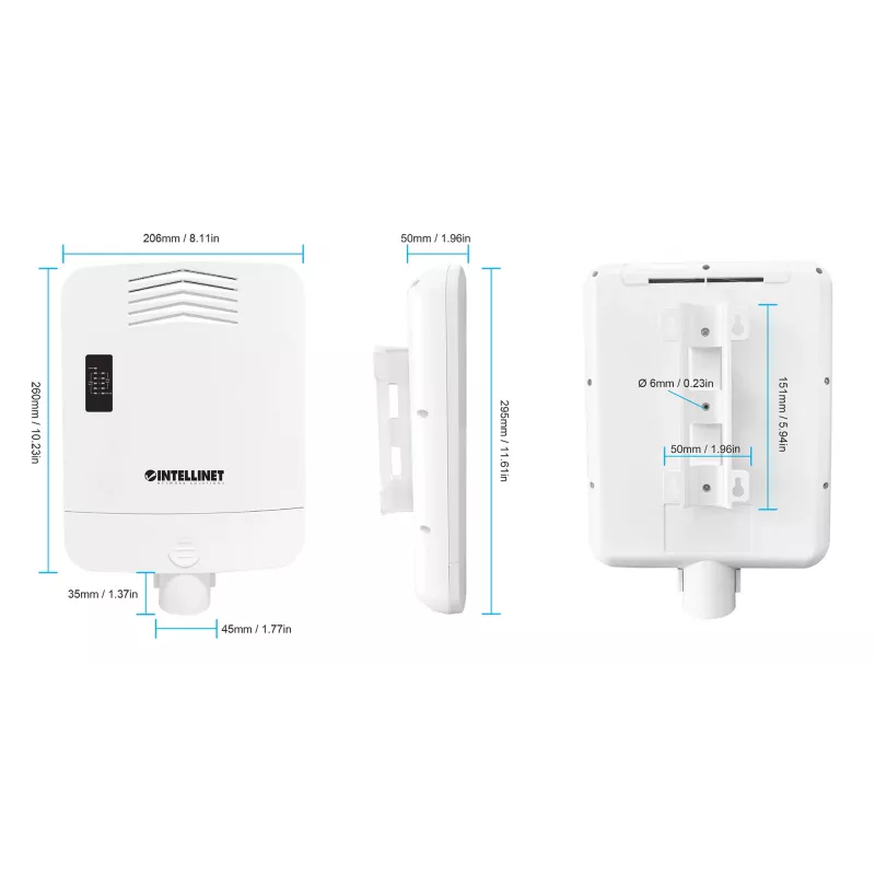 Intellinet 509220 tinklo jungiklis 5 Gigabit Ethernet prievadai PoE