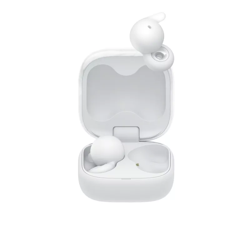 Belaidės ausinės Sony LinkBuds Open WFL910W — Bluetooth, 20–20000 Hz, 10 m atstumas, baltos