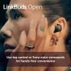 Belaidės ausinės Sony LinkBuds Open WFL910W — Bluetooth, 20–20000 Hz, 10 m atstumas, baltos