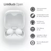 Belaidės ausinės Sony LinkBuds Open WFL910W — Bluetooth, 20–20000 Hz, 10 m atstumas, baltos