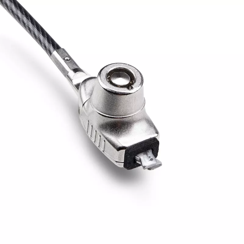 StarTech.com plonas spyna, suderinama su Noble Wedge® lizdu, 1,5 m fiksavimo kabelis, apsauga nuo vagystės nešiojamam kompiuteriui, pjovimui atsparus plieninis kabelis, raktinė spyna
