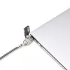 StarTech.com plonas spyna, suderinama su Noble Wedge® lizdu, 1,5 m fiksavimo kabelis, apsauga nuo vagystės nešiojamam kompiuteriui, pjovimui atsparus plieninis kabelis, raktinė spyna