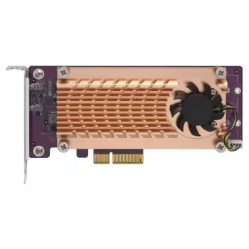 QNAP QM2-2P-244A PCIe plokštė su dviem M.2 lizdais NVMe SSD