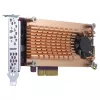 QNAP QM2-2P-244A PCIe plokštė su dviem M.2 lizdais NVMe SSD