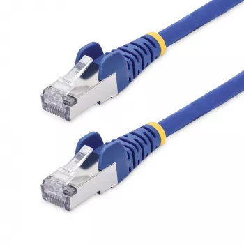 StarTech.com 0,5 m mėlynas CAT8 eterneto kabelis, RJ45, 25G/40G, 2000MHz, 100W PoE++, S/FTP, 26AWG gryna varinė viela, LSZH, ekranuotas tinklo jungiamasis laidas su įtempimo mažinimo elementais, individualiai išbandytas