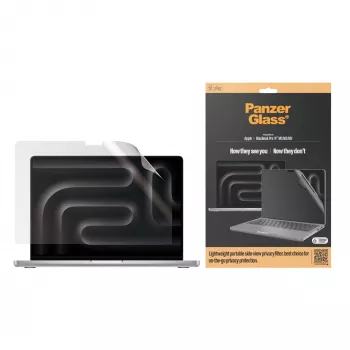 Apsauginis ekrano stiklas PanzerGlass DualPrivacy MacBook Pro 14 colių M1 M2 M3 M4