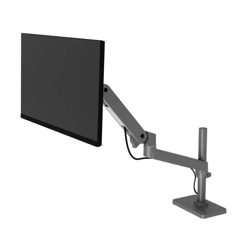 Ergotron LX Series 45-695-293 monitoriaus laikiklis 86,4 cm 34 col. stalas Tamsiai pilka