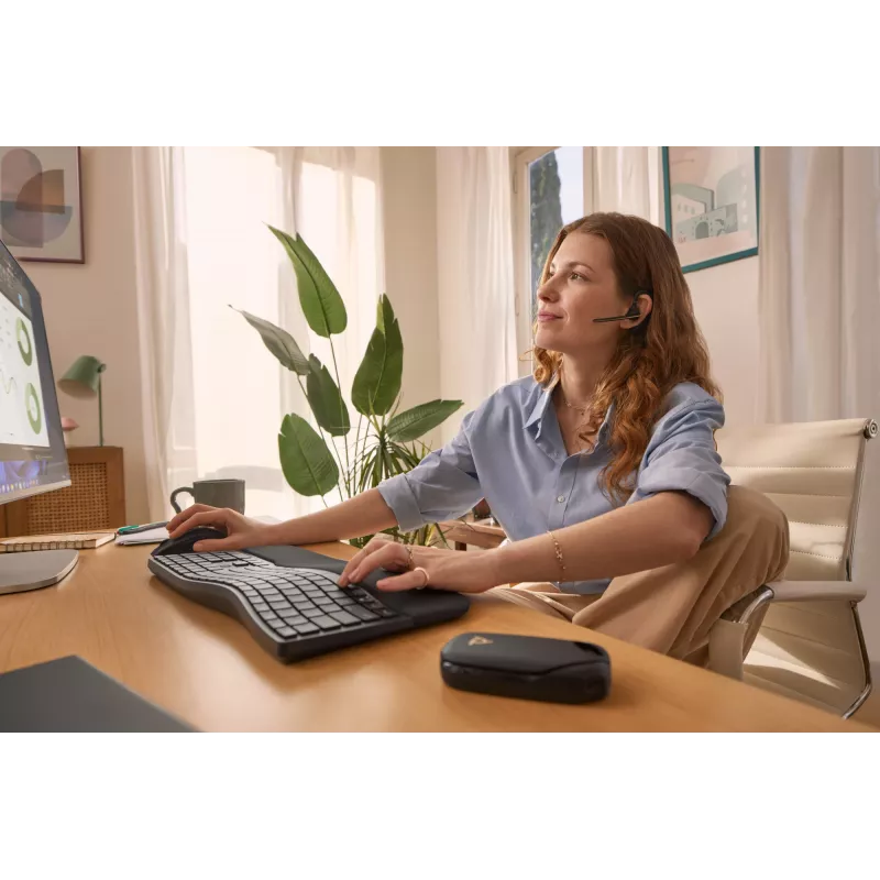 Bevielio ausinių pagrindas HP AW6U1AA#AC3 suderinamas su HP Poly ausinėmis