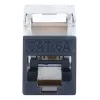 Intellinet 791298 Cat6a 10G ekranuotas keystone modulis, juodas