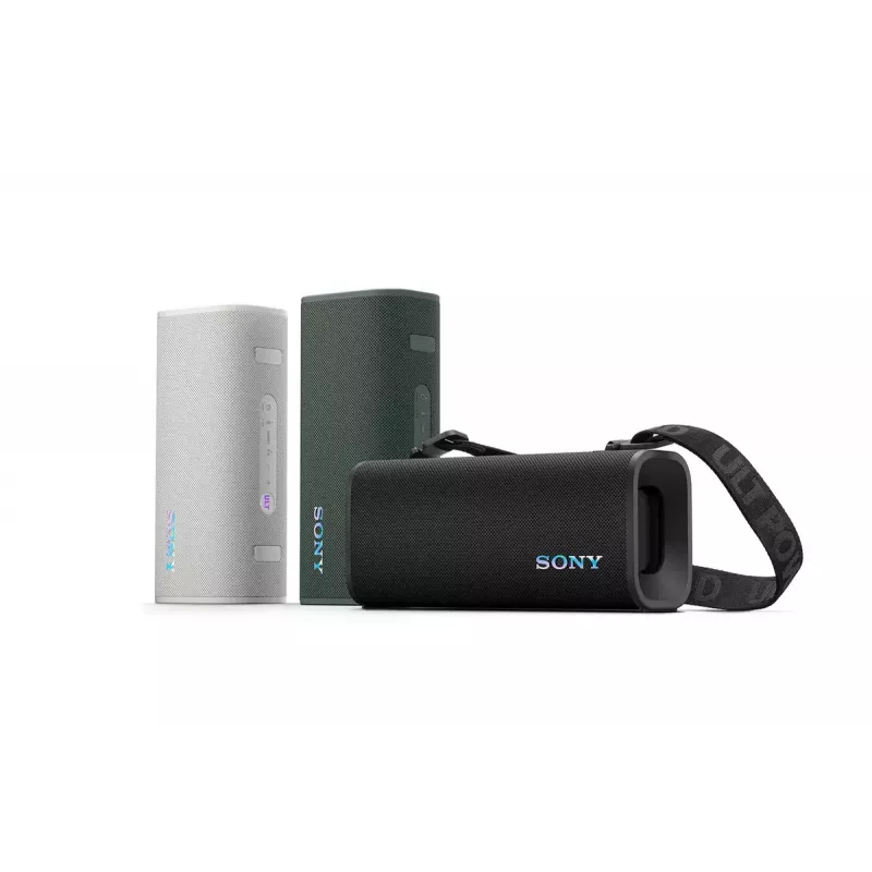 Sony SRSULT30B Nešiojamas stereofoninis garsiakalbis Juodas