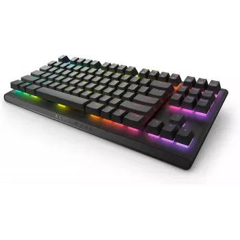 Klaviatūra Alienware AW420K USB Juoda TKL 545-BBDY Dell