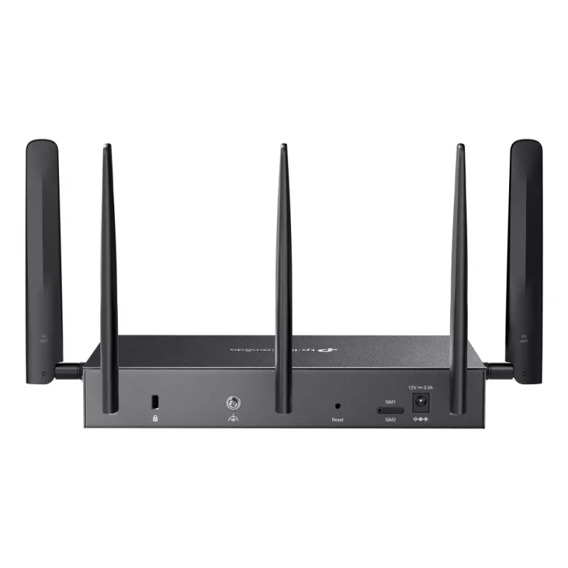 TP-Link Omada DR3650V-4G belaidis maršrutizatorius Gigabit Ethernet Dviejų juostų (2,4 GHz / 5 GHz) Juoda