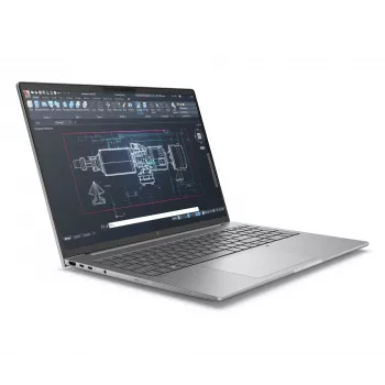HP ZBook 8 G1i nešiojamas kompiuteris Intel Core Ultra 9 285H 40,6 cm (16 colių) WUXGA 64 GB DDR5-SDRAM Wi-Fi 7 (802.11be) Windows 11 Pro AI PC