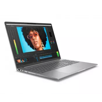 HP ZBook 8 G1i nešiojamasis kompiuteris, 16 colių, Intel Core Ultra 7 255H, 32GB DDR5, 1TB SSD, NVIDIA RTX 500 Ada, Windows 11 Pro, Meteor Silver