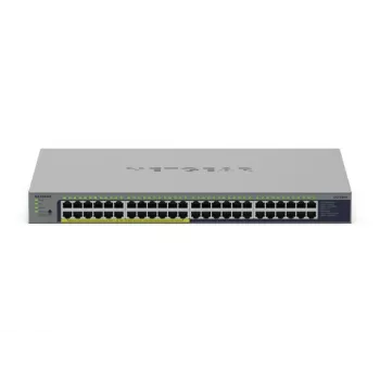NETGEAR GS748PP – 48 prievadų Gigabit Ethernet jungiklis su PoE+ (pilka spalva)