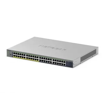 NETGEAR GS748PP – 48 prievadų Gigabit Ethernet jungiklis su PoE+ (pilka spalva)
