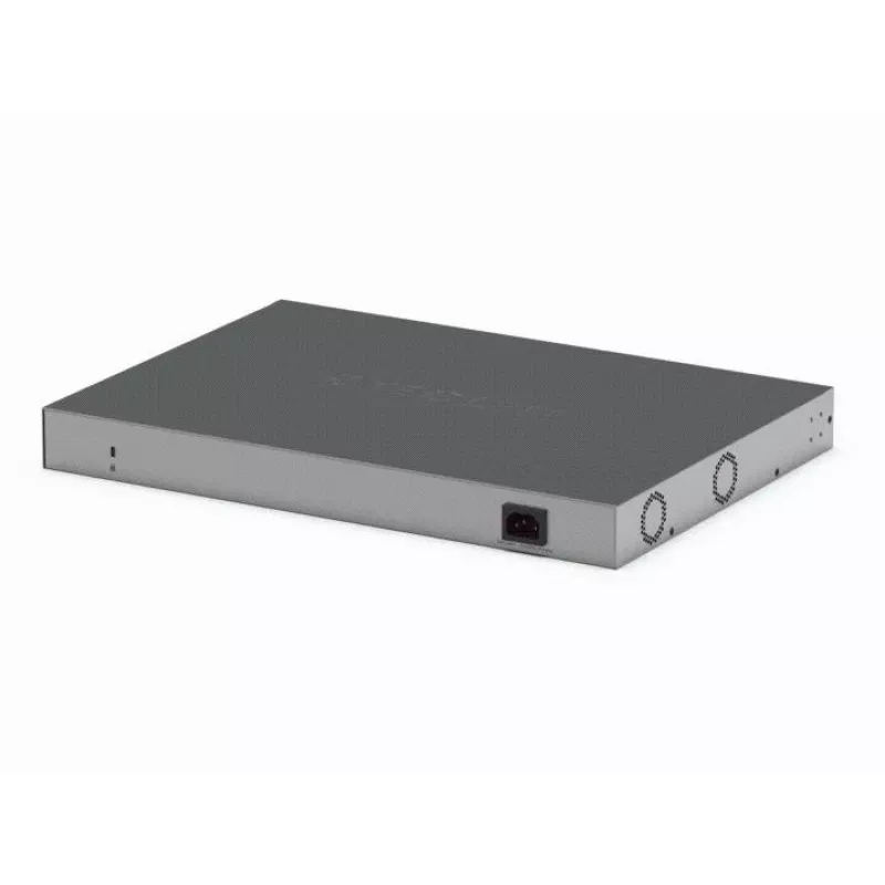 NETGEAR GS748PP – 48 prievadų Gigabit Ethernet jungiklis su PoE+ (pilka spalva)