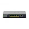 NETGEAR GS105EP nevaldomas Gigabit Ethernet (10/100/1000) Power over Ethernet (PoE) jungiklis, pilkas