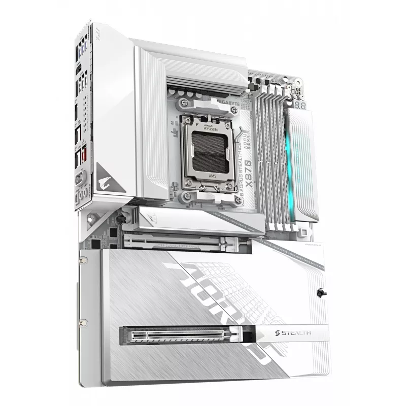 Motininė plokštė GIGABYTE X870 AORUS STEALTH ICE, AMD AM5, ATX