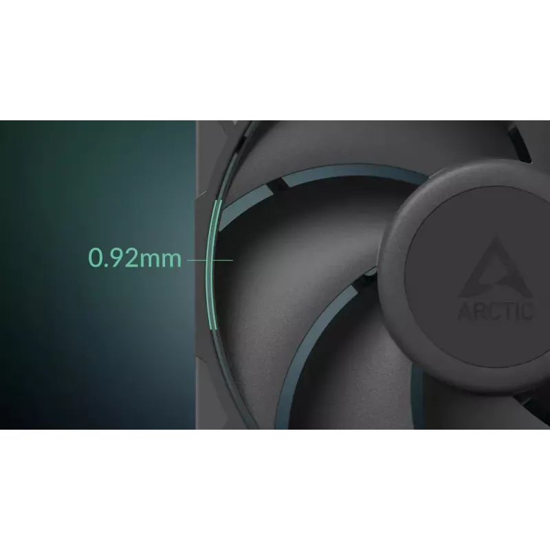 ARCTIC P14 Pro PST - 5 vnt 140 mm PWM ventiliatorius su kabelio dalikliu