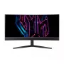 Monitorius Acer Predator X34Vbmiiphuzx 34 colių OLED UltraWide Quad HD 3440 x 1440 21:9 Išlenktas