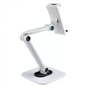 StarTech.com Reguliuojamas planšetinio kompiuterio stovas ant stalo / sieninis – laikomoji galia 1 kg – ergonomiškas, sukamasis, universalus planšetės laikiklis