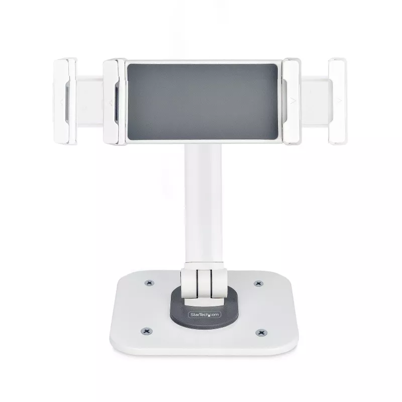 StarTech.com Reguliuojamas planšetinio kompiuterio stovas ant stalo / sieninis – laikomoji galia 1 kg – ergonomiškas, sukamasis, universalus planšetės laikiklis
