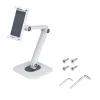 StarTech.com Reguliuojamas planšetinio kompiuterio stovas ant stalo / sieninis – laikomoji galia 1 kg – ergonomiškas, sukamasis, universalus planšetės laikiklis