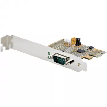 StarTech.com PCIe serijinė kortelė, PCIe į RS232 (DB9), 1 prievadas, 16C1050 UART, standartinis ir mažo profilio laikiklis