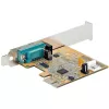StarTech.com PCIe serijinė kortelė, PCIe į RS232 (DB9), 1 prievadas, 16C1050 UART, standartinis ir mažo profilio laikiklis