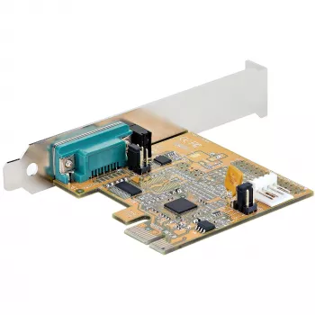 StarTech.com PCIe serijinė kortelė, PCIe į RS232 (DB9), 1 prievadas, 16C1050 UART, standartinis ir mažo profilio laikiklis