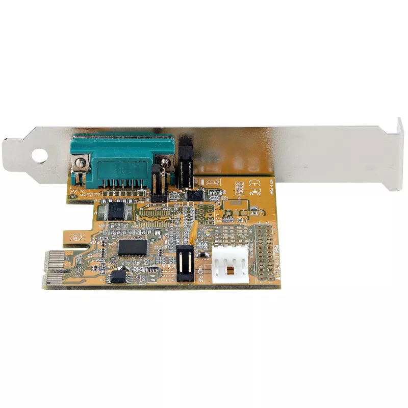 StarTech.com PCIe serijinė kortelė, PCIe į RS232 (DB9), 1 prievadas, 16C1050 UART, standartinis ir mažo profilio laikiklis