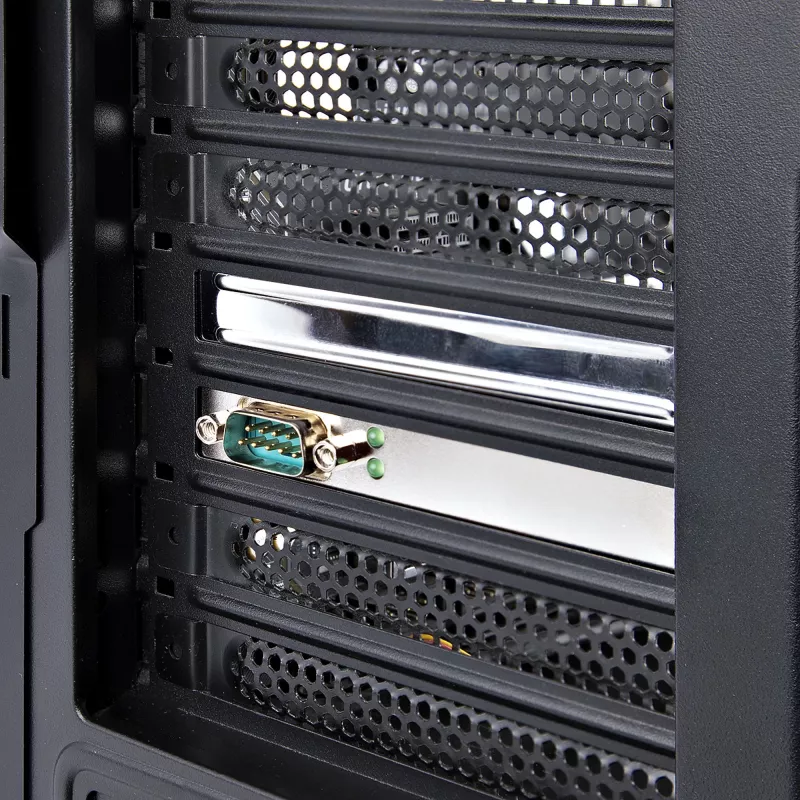 StarTech.com PCIe serijinė kortelė, PCIe į RS232 (DB9), 1 prievadas, 16C1050 UART, standartinis ir mažo profilio laikiklis