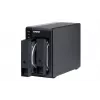 QNAP 2 Bay USB Type-C Direct Attached Storage with Hardware RAID | TR-002 | Micro | 6 GB | Black