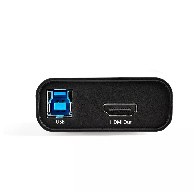StarTech.com HDMI į USB C vaizdo fiksavimo įrenginys 1080p 60fps - UVC - išorinis USB 3.0 Type-C fiksavimas/tiesioginis transliavimas - HDMI garso/vaizdo įrašymo adapteris - veikia su USB-C/USB-A/Thunderbolt 3 - TAA