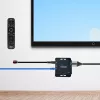 „StarTech.com“ 4K HDMI prailgintuvas per CAT6/CAT5 eterneto kabelį, 4K 30Hz arba 1080p 60Hz vaizdo prailgintuvas, HDMI per eterneto kabelį, HDMI siųstuvas ir imtuvas su IR nuotolinio valdymo pultu