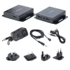 „StarTech.com“ 4K HDMI prailgintuvas per CAT6/CAT5 eterneto kabelį, 4K 30Hz arba 1080p 60Hz vaizdo prailgintuvas, HDMI per eterneto kabelį, HDMI siųstuvas ir imtuvas su IR nuotolinio valdymo pultu