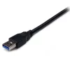 StarTech.com 2m juodas SuperSpeed USB 3.0 ilginimo laidas A-A (vyriškas/moteriškas)