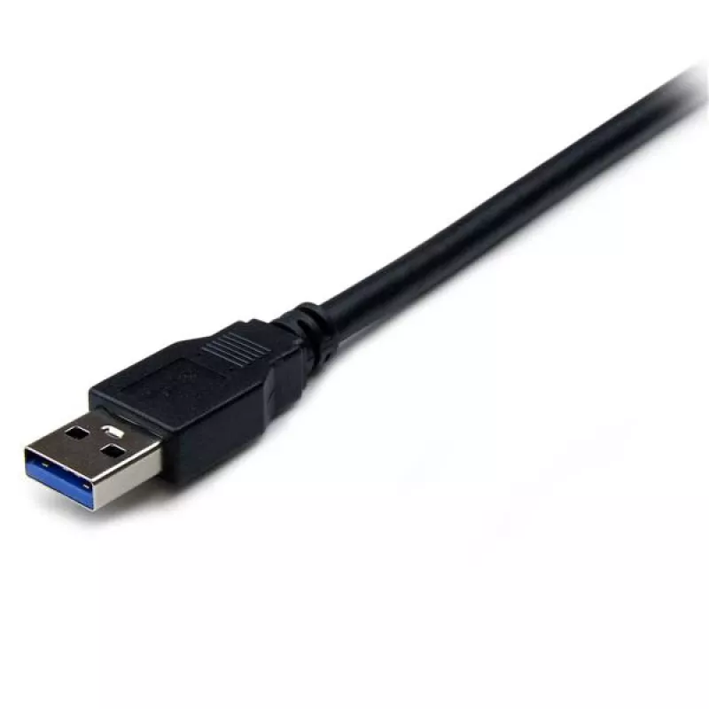 StarTech.com 2m juodas SuperSpeed USB 3.0 ilginimo laidas A-A (vyriškas/moteriškas)