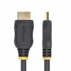 StarTech.com 18in (0,5 m) HDMI 2.0 ilginimo laidas, didelės spartos HDMI prievado apsaugos laidas, 4K 60Hz, HDMI vyriškas–moteriškas adapteris